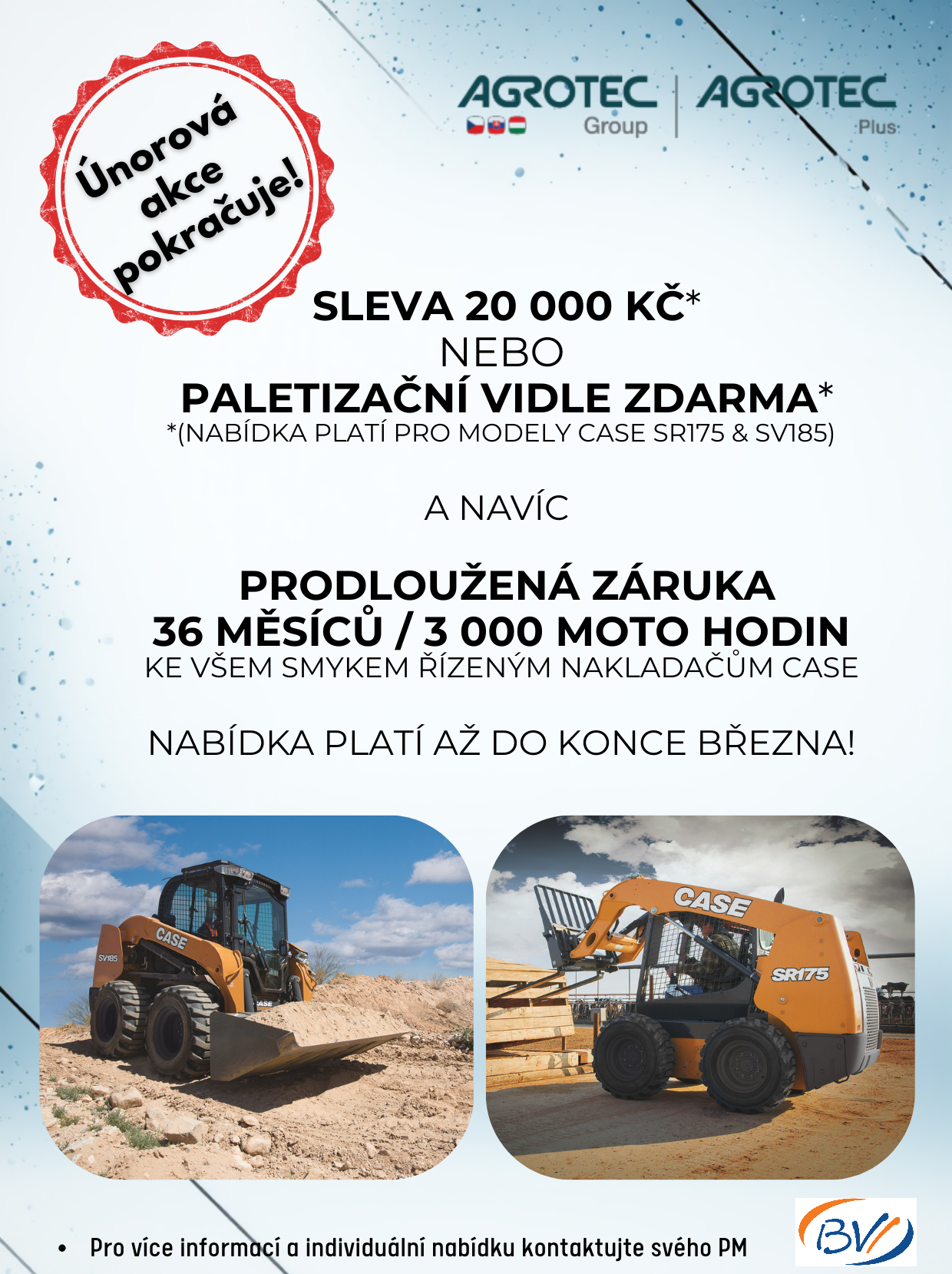       
          Pořiďte si smykový nakladač CASE SR175 či SV185 za zvýhodněnou cenu!
      